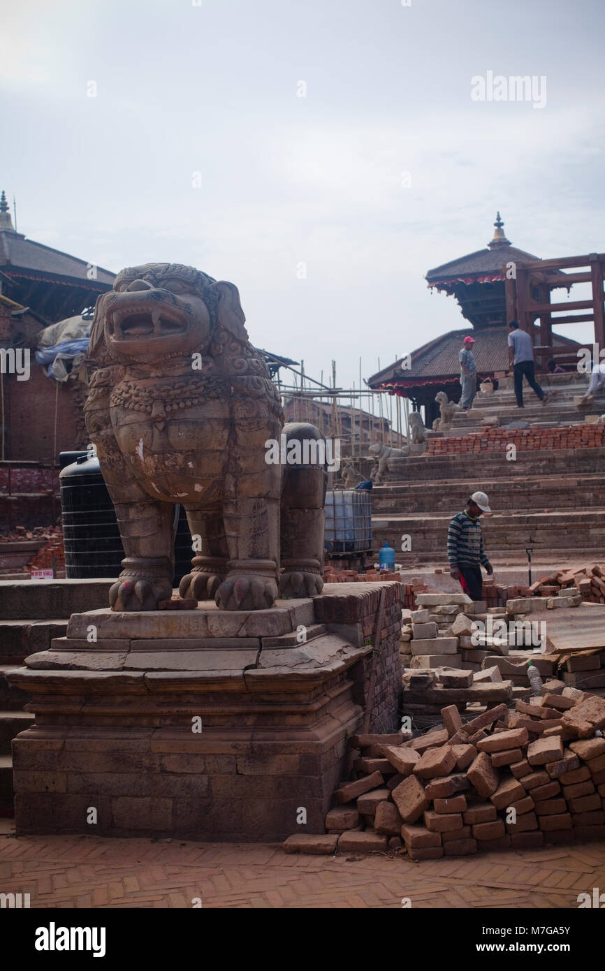 Bhaktapur, Valle di Kathmandu, Nepal Foto Stock
