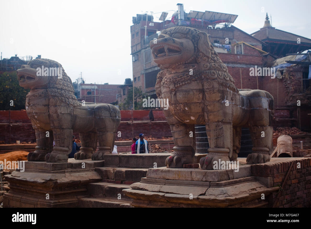 Bhaktapur, Valle di Kathmandu, Nepal Foto Stock