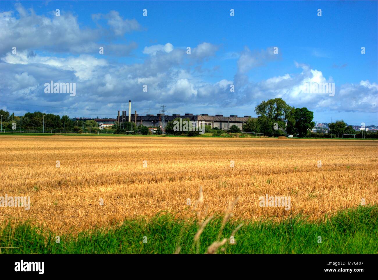 La Imperial Tobacco fabbrica in Nottingham, Inghilterra. Foto Stock