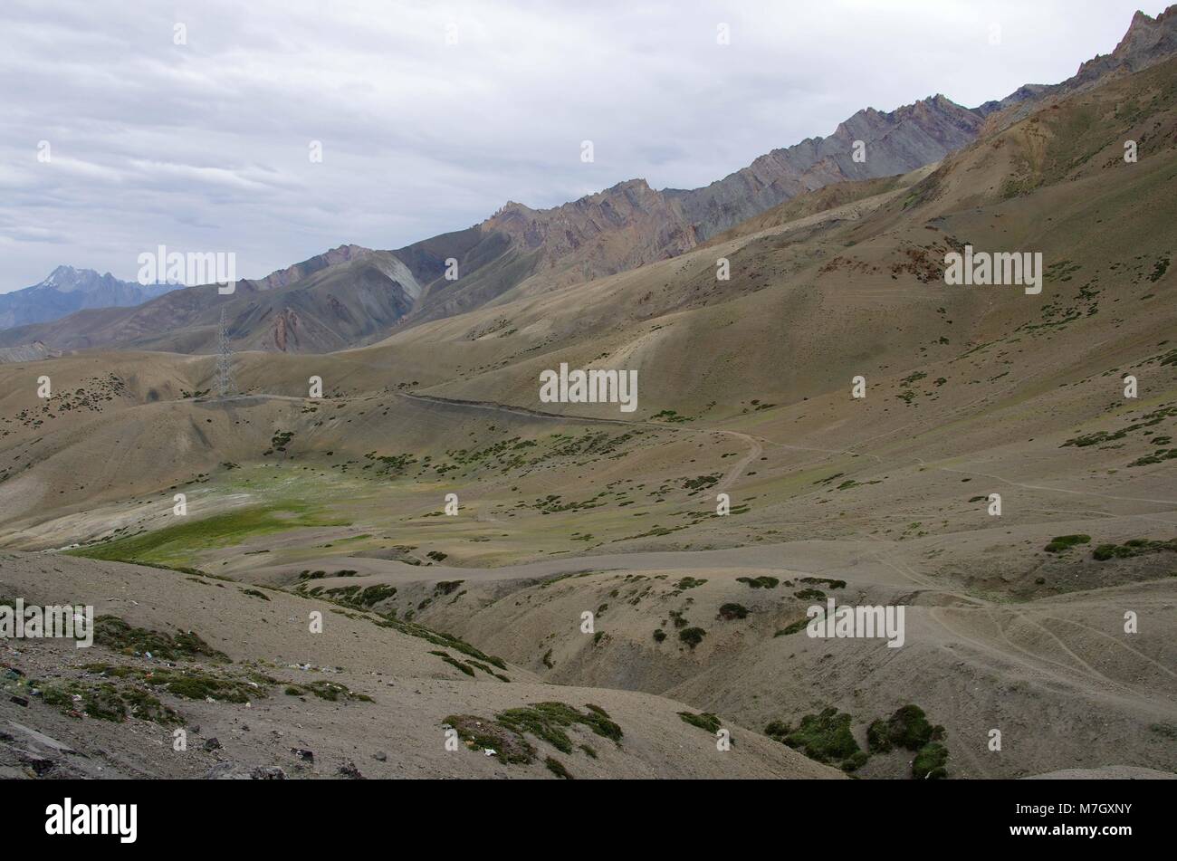 Paesaggio in Ladakh, India Foto Stock