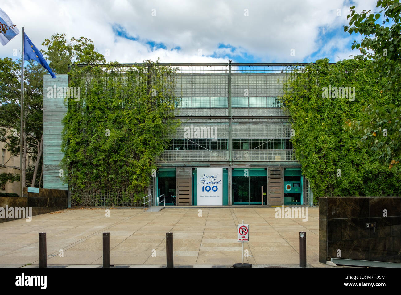 Ambasciata di Finlandia, 3301 Massachusetts Avenue NW, Washington DC Foto Stock