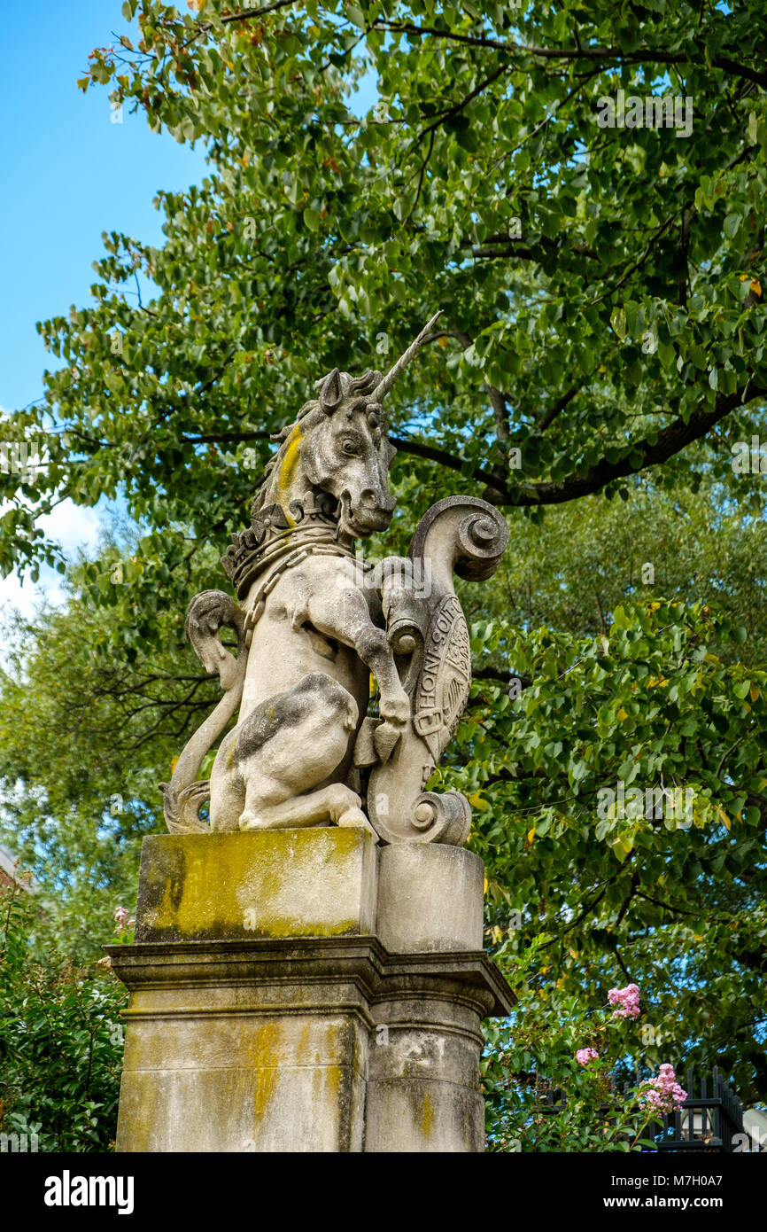 Ambasciata britannica Residence, 19 Osservatorio Circle NW, Washington DC Foto Stock