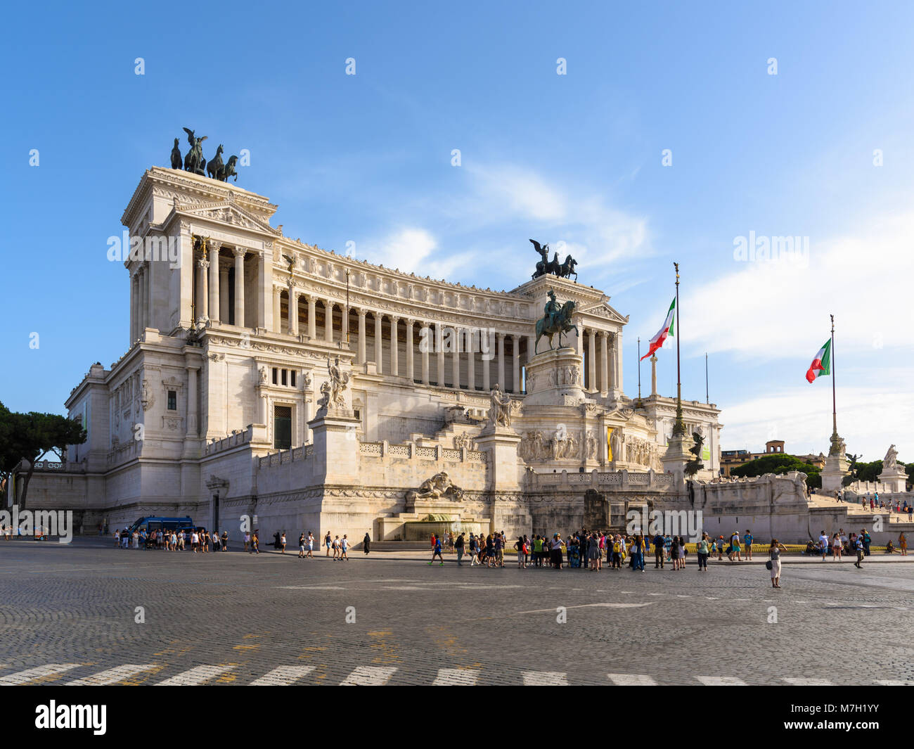 Altare della Patria, Roma, Italia Foto Stock