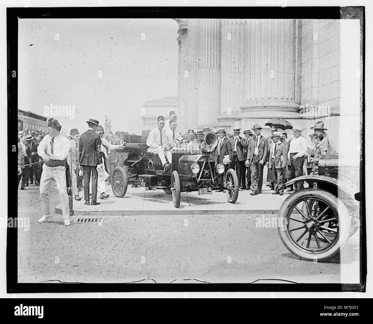 Fotografia di al Menah, un luogo significativo a Nashville, che cattura la sua importanza architettonica e culturale all'inizio del XX secolo. Foto Stock