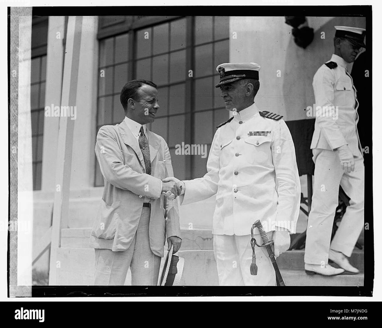 Roosevelt & Capt. E.L. Brunet, (7-2-23) LOC npcc.08974 Foto Stock