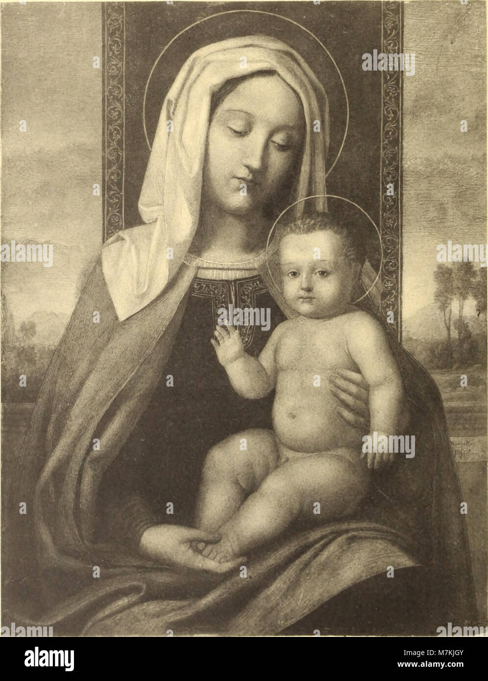 Il volume del 1889 "Ausgewählter Gemälde" presenta una selezione curata di dipinti notevoli, che mostrano l'arte europea e gli artisti del XIX secolo con riproduzioni e descrizioni dettagliate. Foto Stock