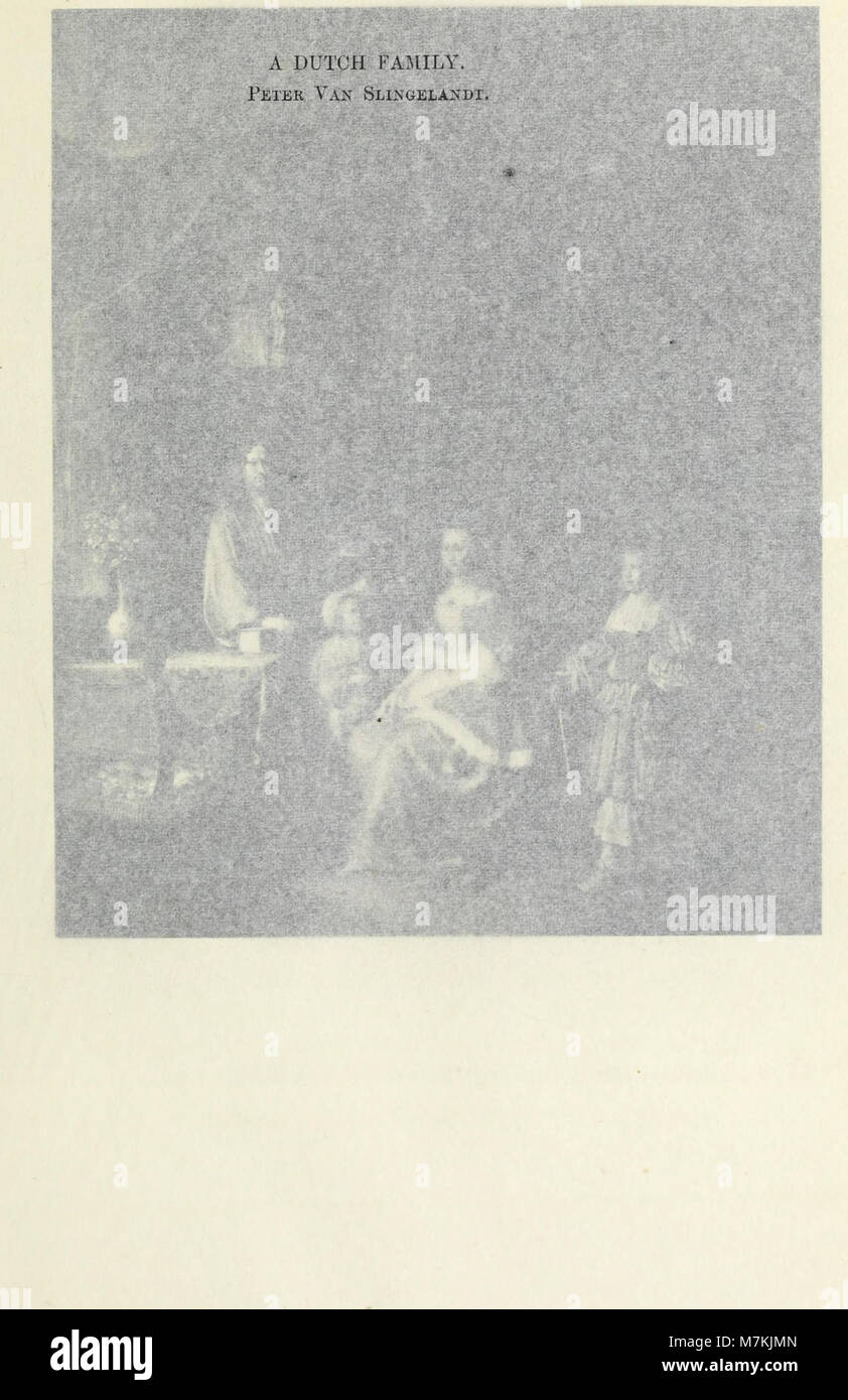 Un catalogo d'arte completo contenente note biografiche e descrizioni dettagliate delle opere di maestri olandesi, fiamminghi e francesi, che fungono da riferimento per gli storici dell'arte e i collezionisti. Foto Stock