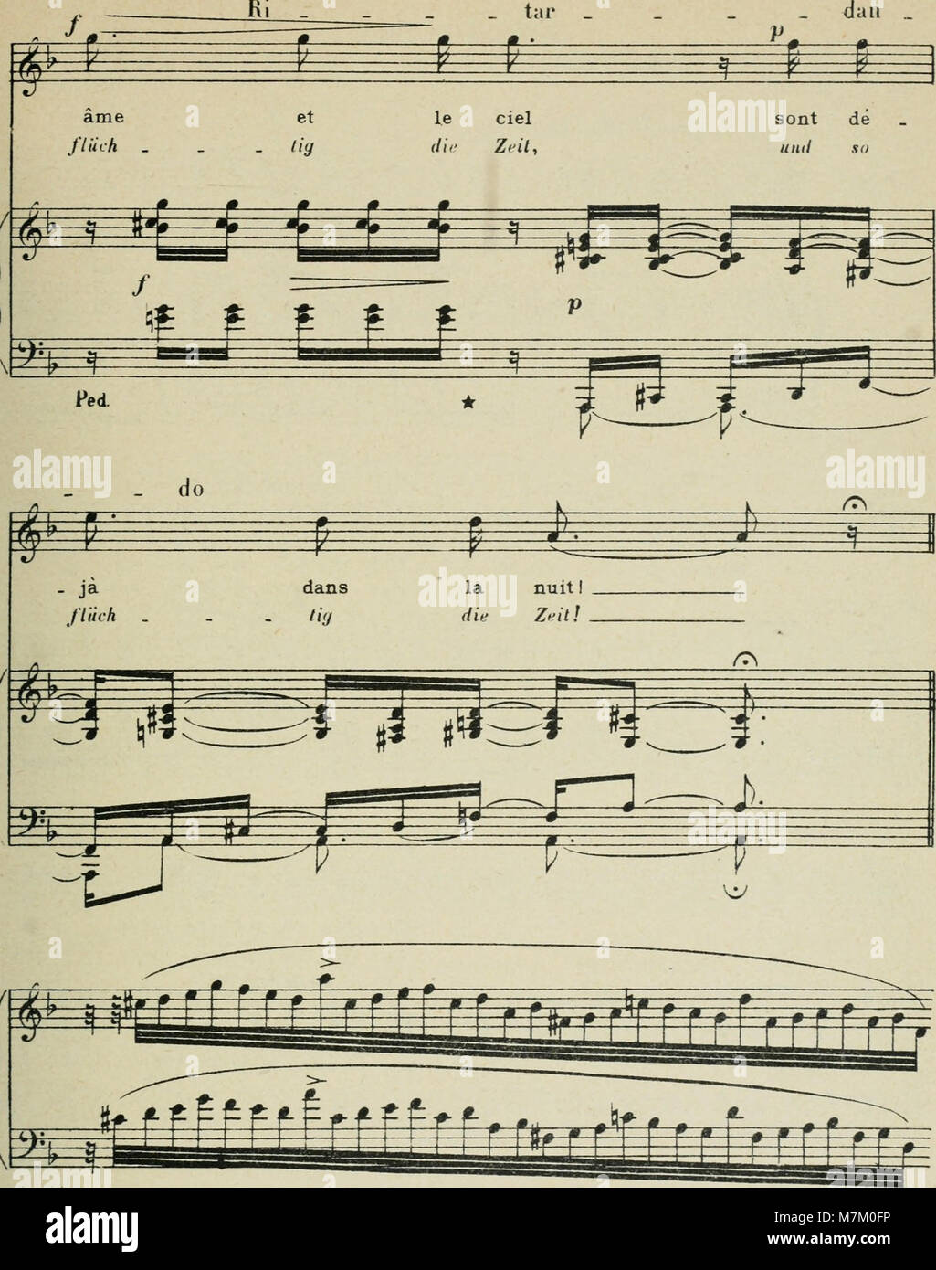 50 mélodies - chant et piano (1895) (14777336861) Foto Stock