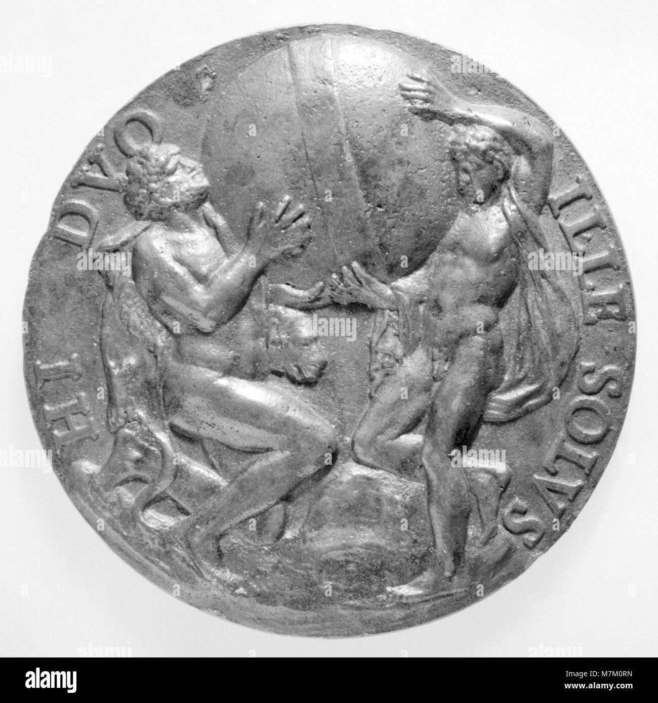 Un ritratto del cardinale Mazzarino, statista francese del XVII secolo e primo ministro di Luigi XIV, noto per la sua influenza politica e il ruolo nel consolidamento del potere reale in Francia. Foto Stock