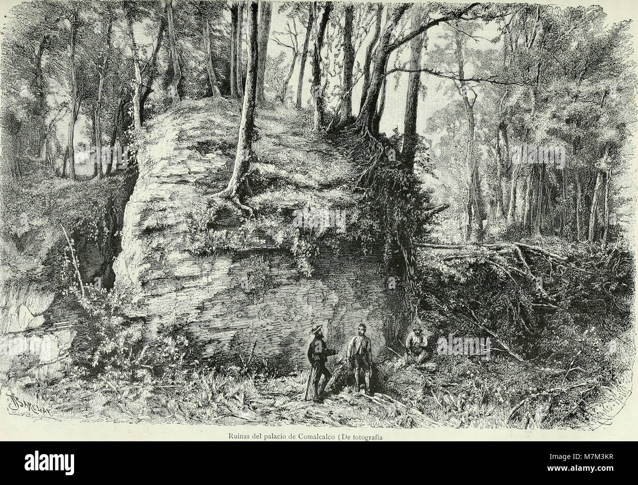 *América pintoresca* (1884) descrive le esperienze di viaggio attraverso le Americhe, documentando paesaggi, popoli e culture osservate dagli esploratori del XIX secolo attraverso narrazioni e illustrazioni dettagliate. Foto Stock