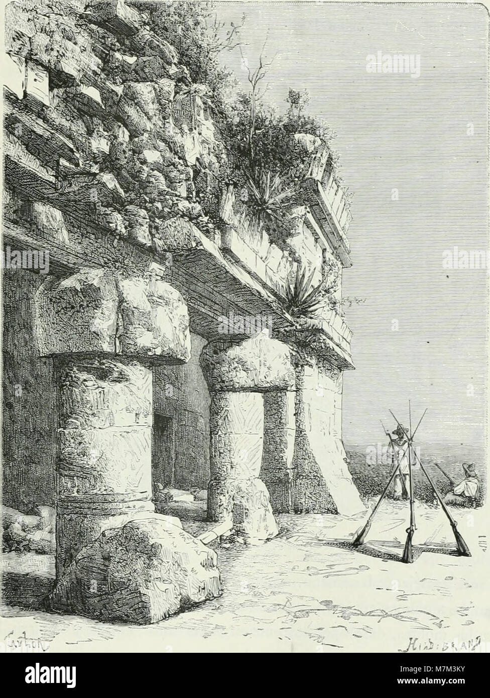 América Pintoresca (1884) documenta i viaggi e l'esplorazione delle Americhe, descrivendo i paesaggi, le culture, la geografia e le osservazioni degli esploratori moderni della fine del XIX secolo. Foto Stock