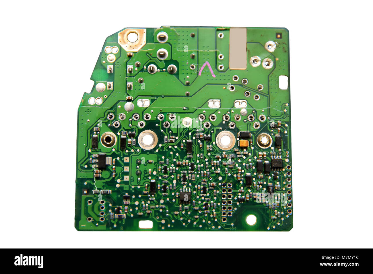 Ogni auto officina è attrezzata con molti strumenti che rendono il lavoro più efficiente e abbreviare il tempo di lavoro. Foto Stock