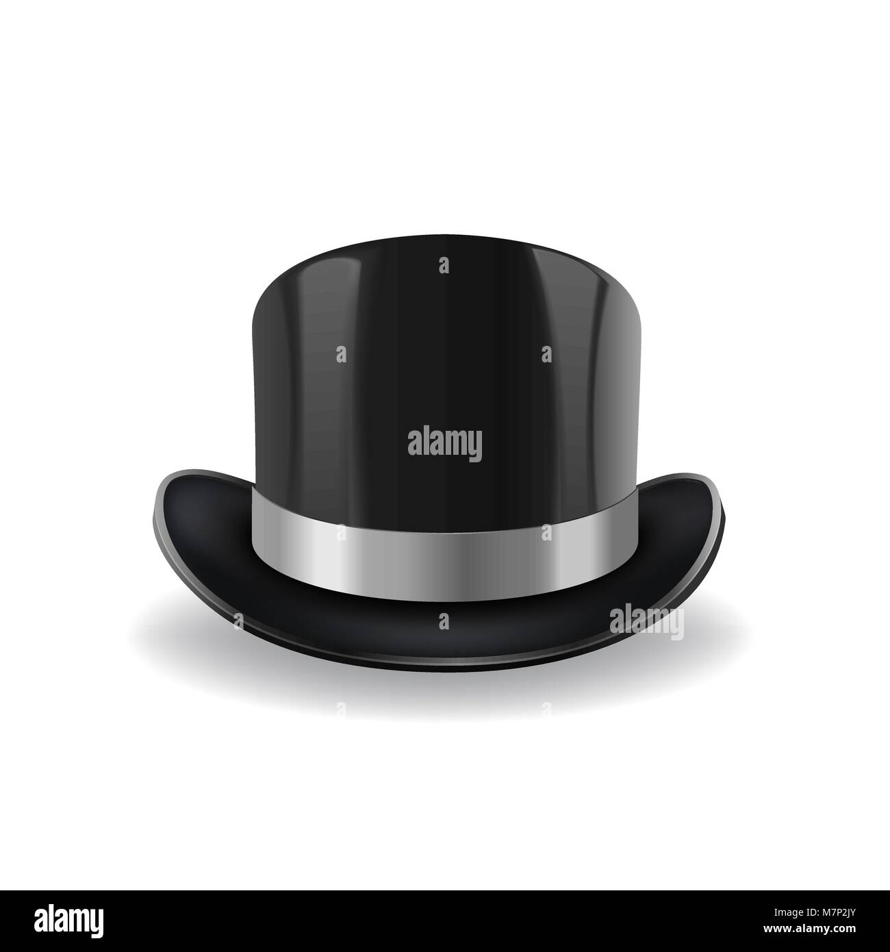 Bowler cappello vettore Illustrazione Vettoriale