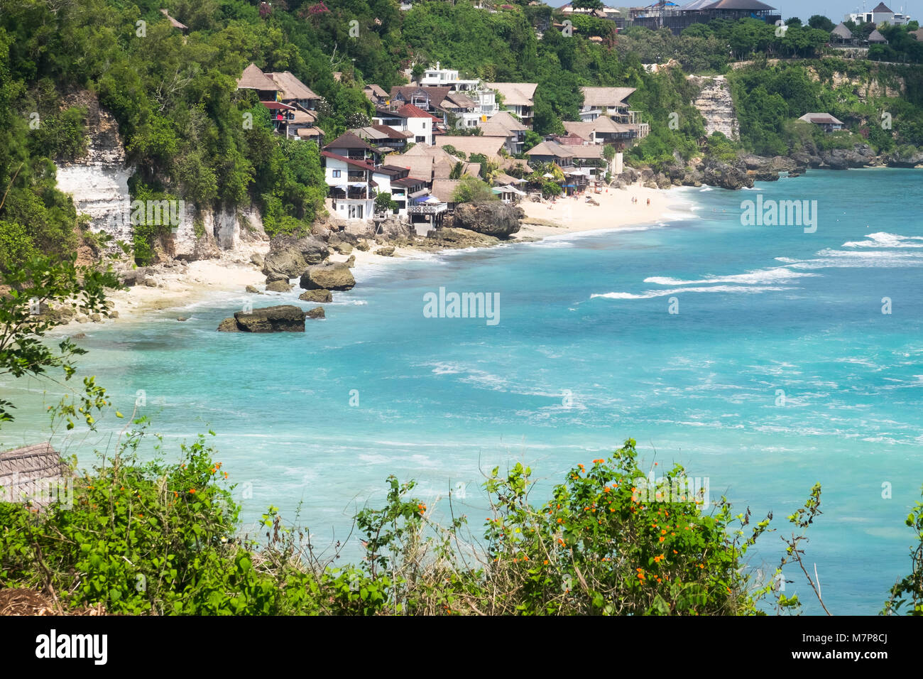 Bella Bingin nascosto Beach in Bukit Bali, Indonesia Foto Stock