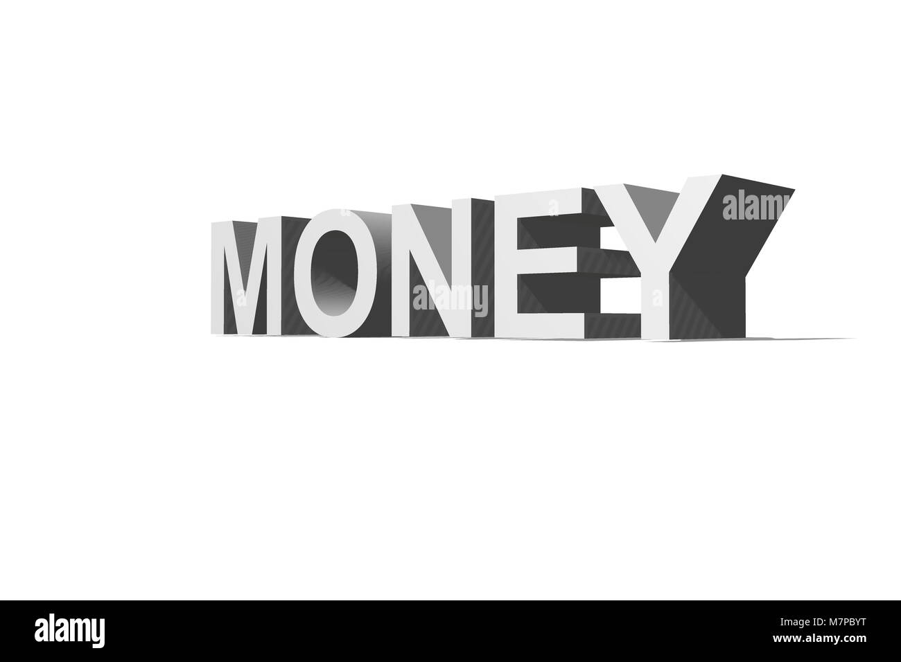 Il denaro fa il mondo go round Foto Stock