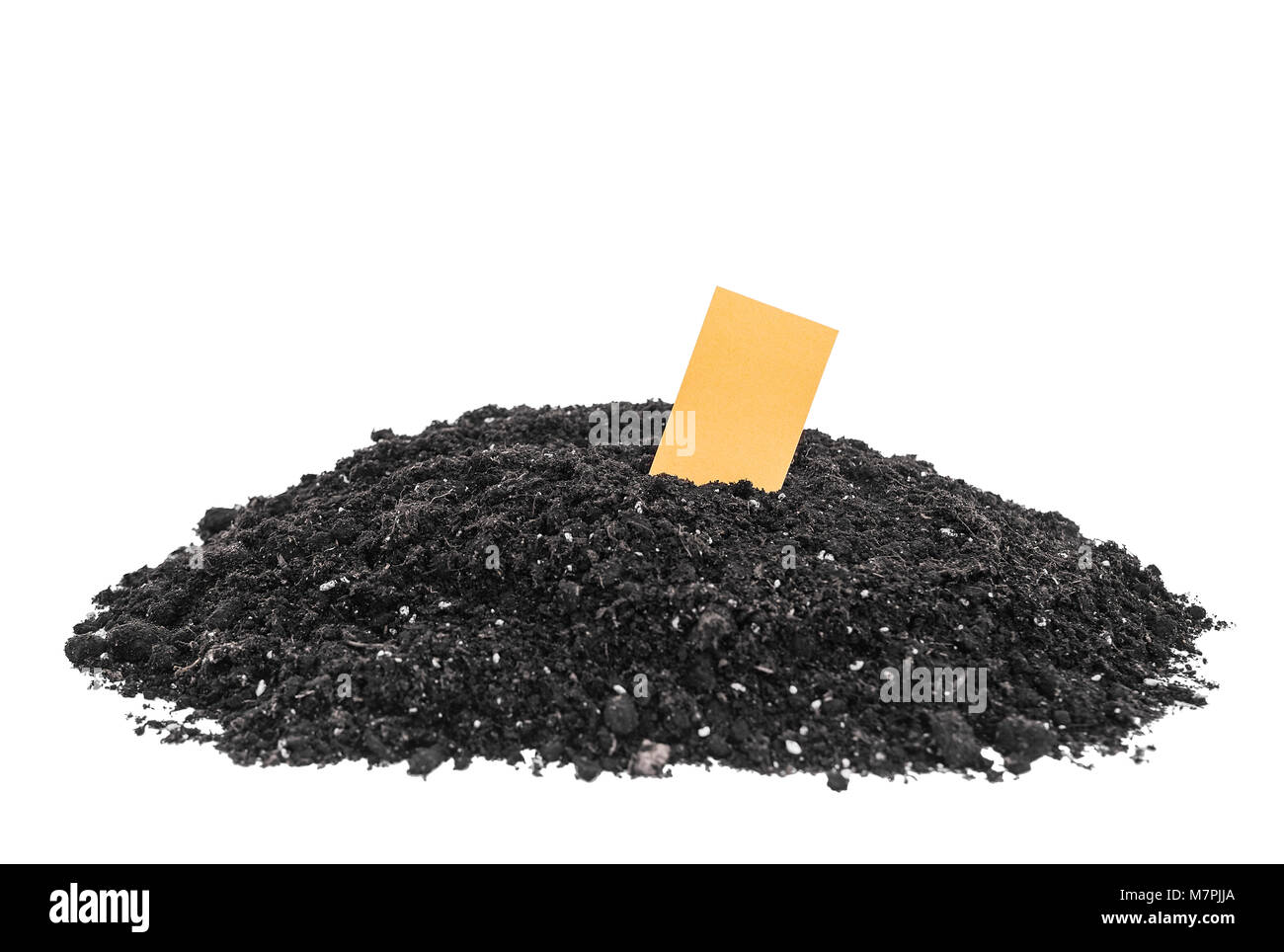 Scheda di cartone si trova in terra. Luogo per mettere il vostro testo. Foto Stock Scheda di cartone si trova in terra. Luogo per mettere il vostro testo. Foto Stock