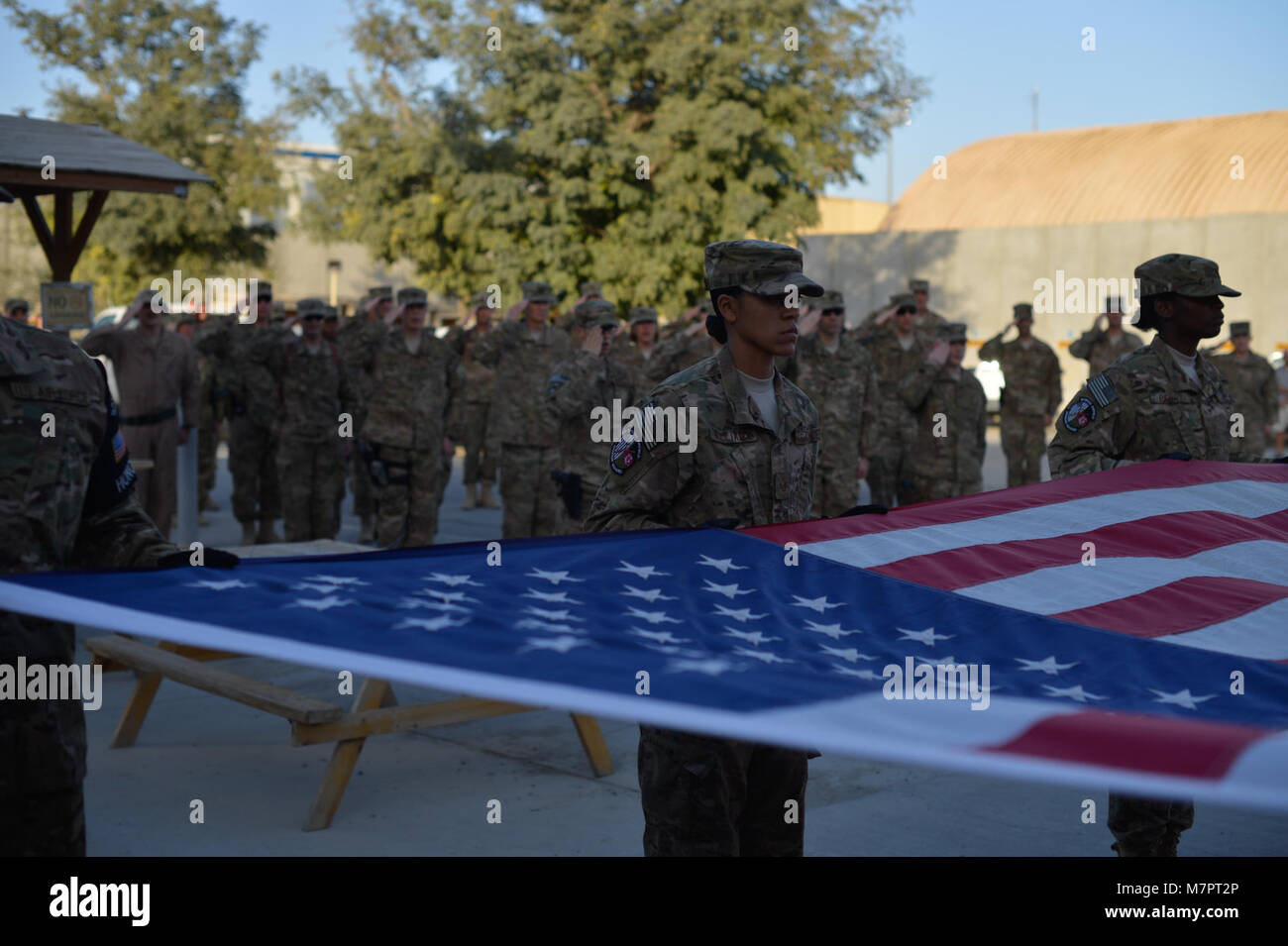 Aria 455th ala Expeditionary Bagram Airfield, Afghanistan Foto Stock