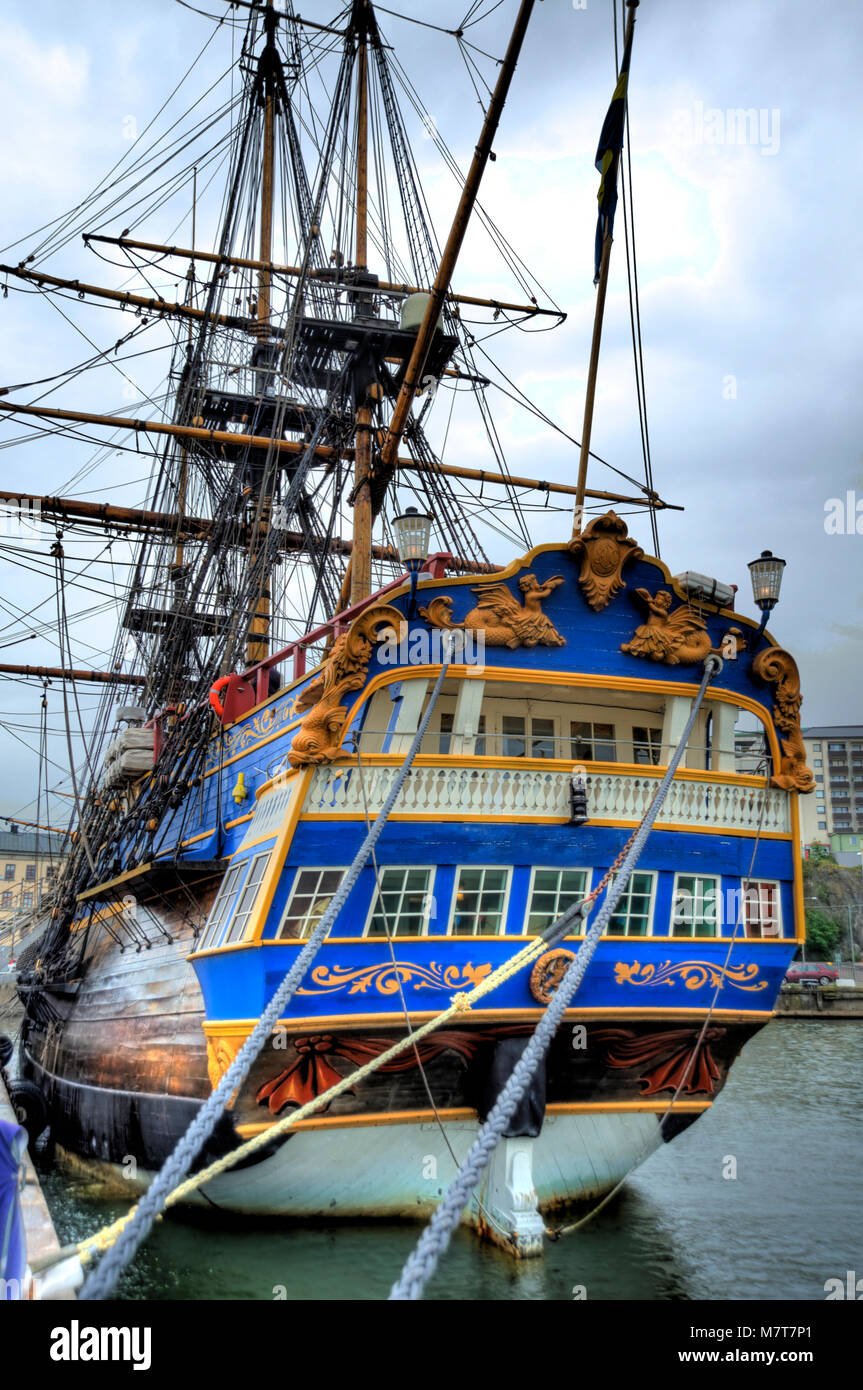 Vecchia nave a vela Foto Stock