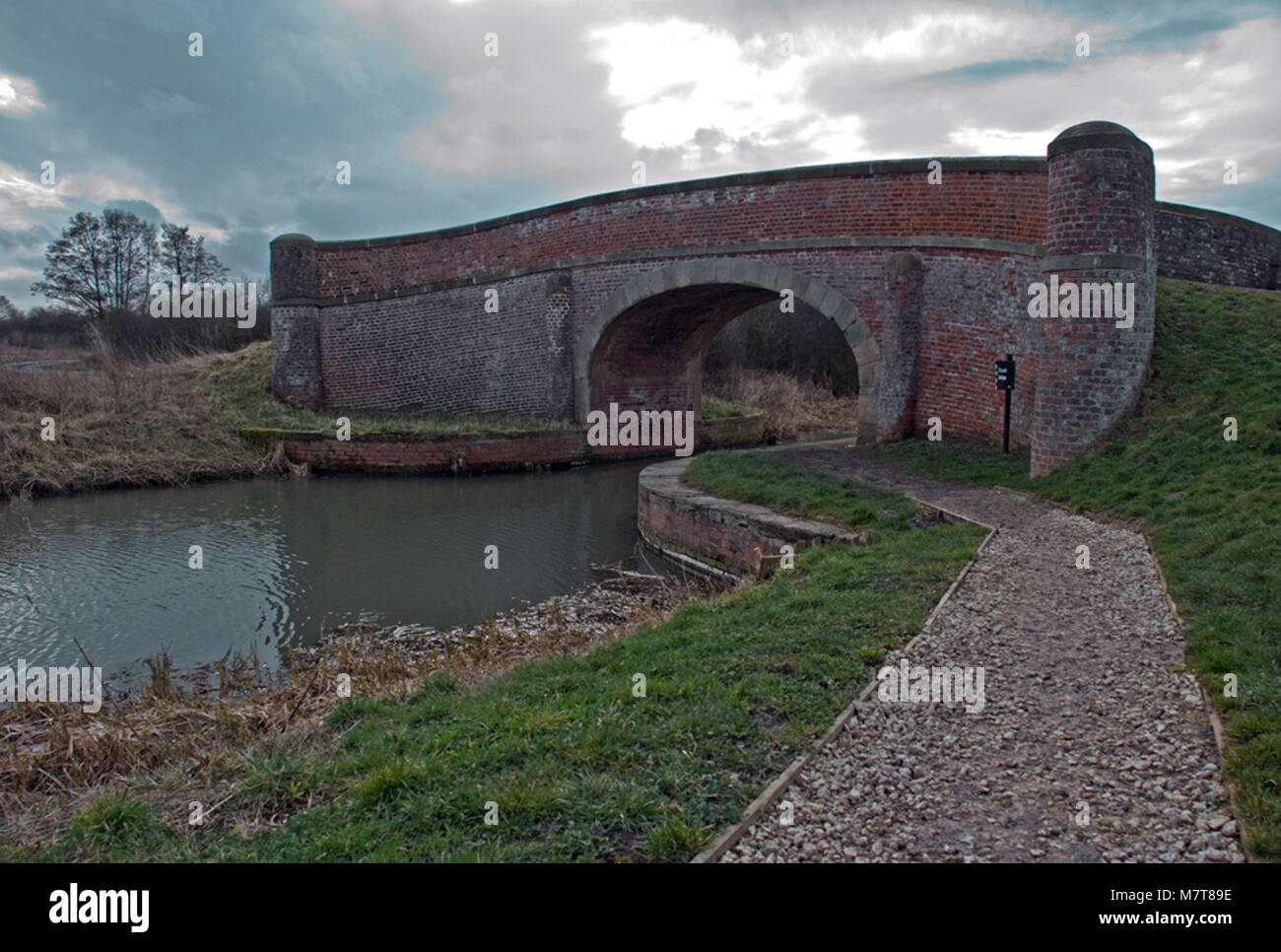 Chiesa ponte Pocklington canal ha resistito per 200 anni,un grado 2 struttura elencati,un raffinato esempio storico di Inghilterra impostato nella zona di York Foto Stock