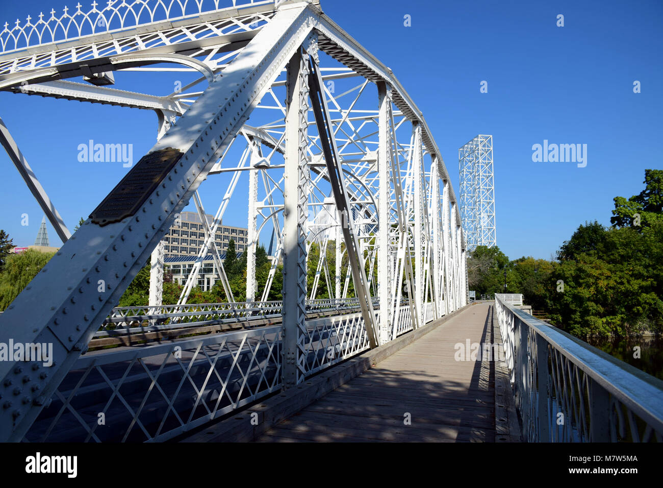 Minto Bridge, Ottawa, Canada Foto Stock