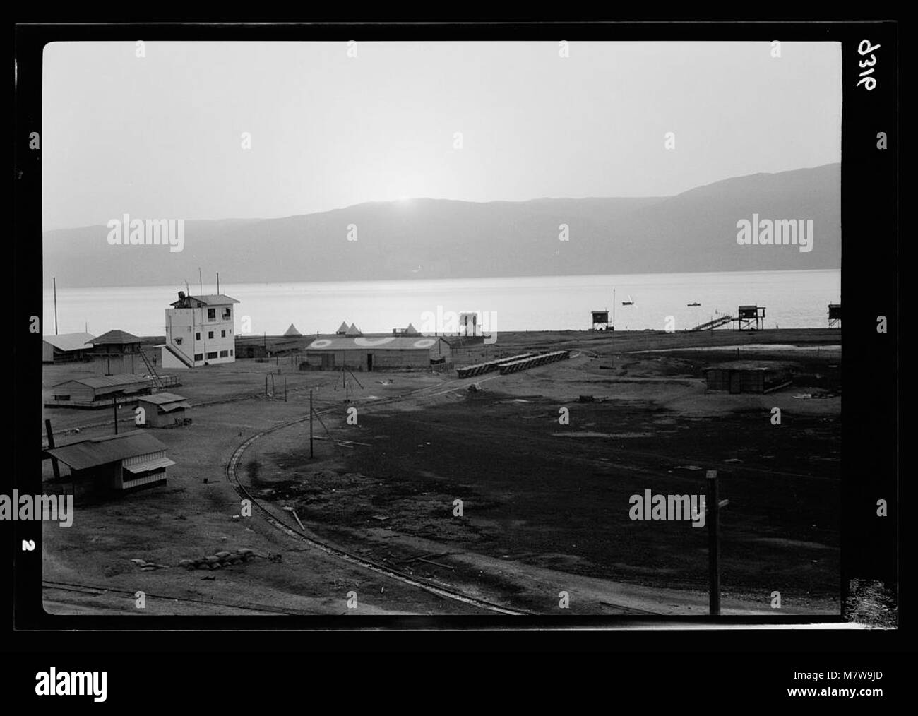 Mar Morto Album, preparato per la Palestina Potash Ltd Alba sul campo presso Usdum matpc LOC.18272 Foto Stock