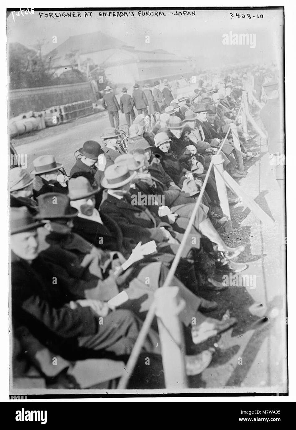 Straniero(s) a imperatore del funerale, Giappone LCCN2014697284 Foto Stock