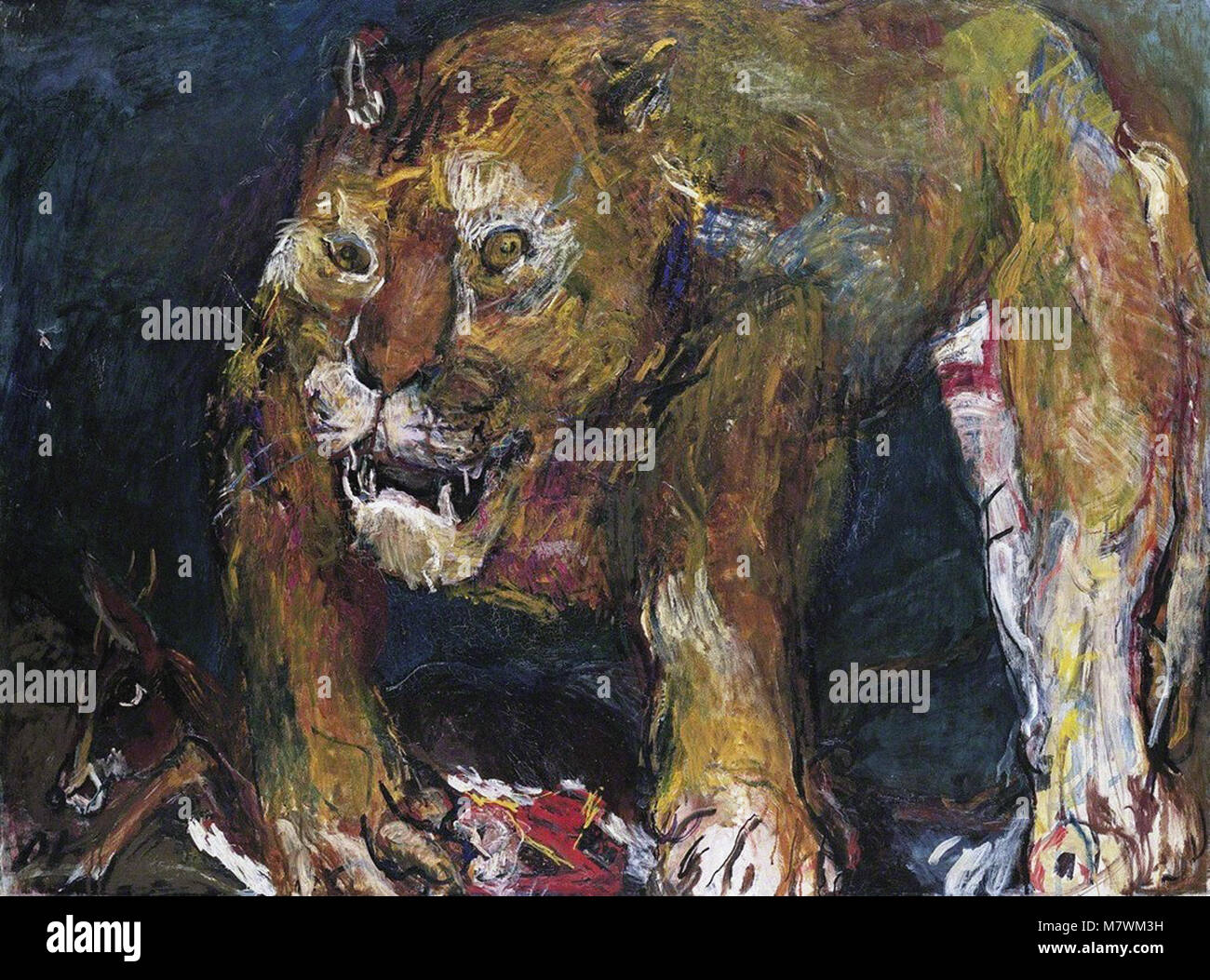 Oskar Kokoschka - Tigon 1926 Foto Stock