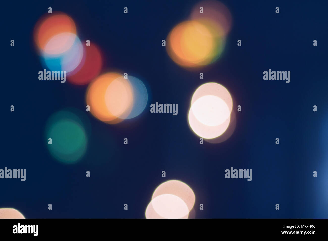 Magic colorato sfondo bokeh . abstract blur sullo sfondo Foto Stock