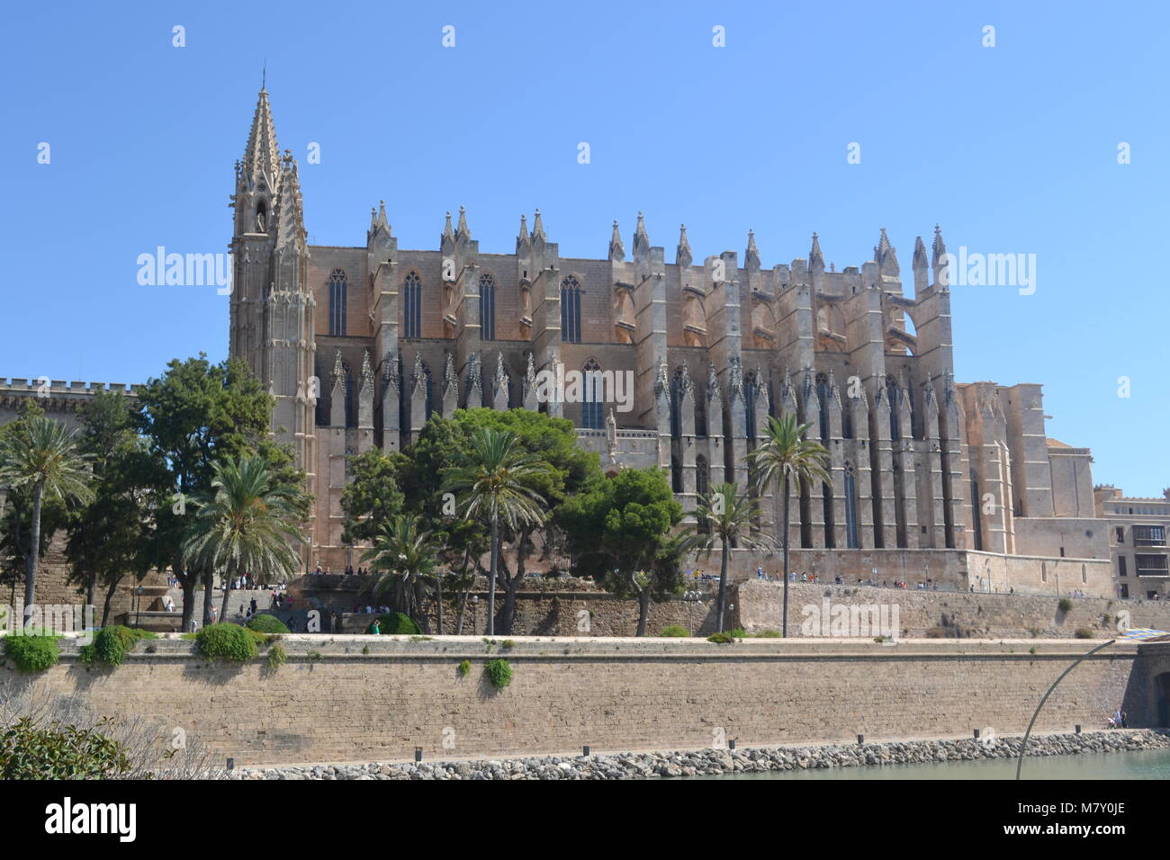 "Palma" "palma nova" "palma cattedrale' "dolore" "isole baleari 'Majorca" "palma porto' 'Scenery'. Foto Stock
