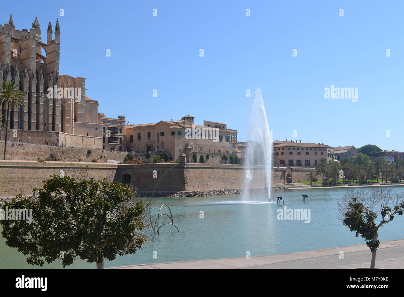 "Palma" "palma nova" "palma cattedrale' "dolore" "isole baleari 'Majorca" "palma porto' 'Scenery'. Foto Stock