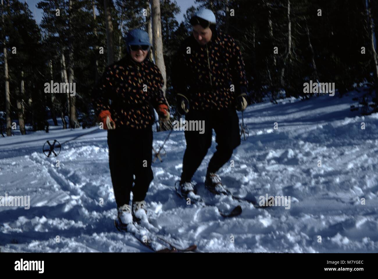 Archiviazione Vintage fotografia scattata nel 1955 Foto Stock
