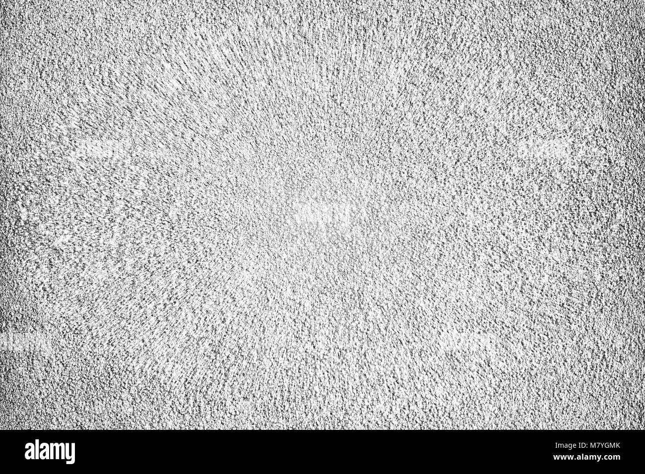 Texture di essiccato cemento bianco con un pizzico nel centro Foto Stock