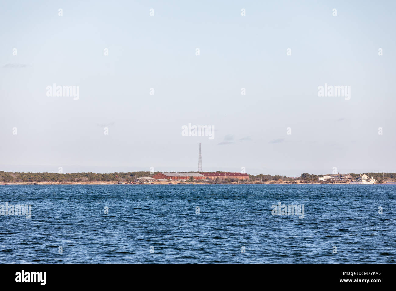 Fattoria di Pesce di fabbrica sui napeague tratto in amagansett, NY Foto Stock