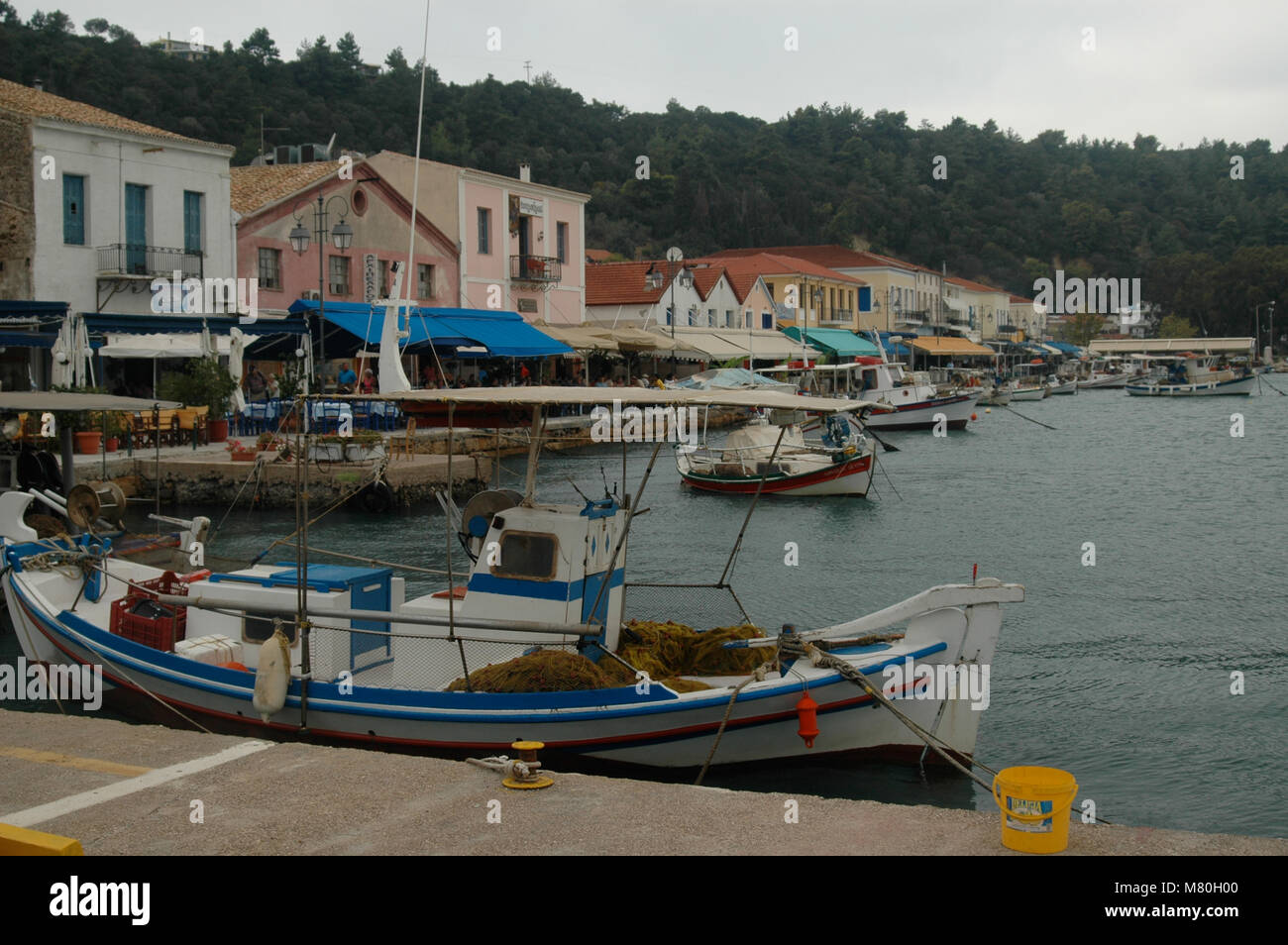 Porto di Katakolon per Olympia Grecia Foto Stock