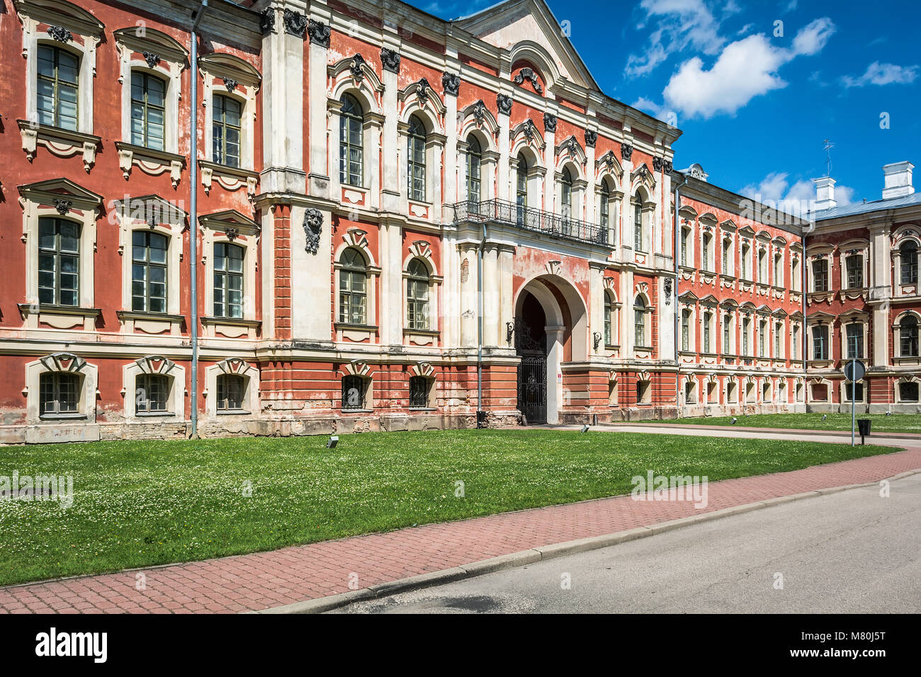 Jelgava o Mitava Palace in Lettonia Foto Stock