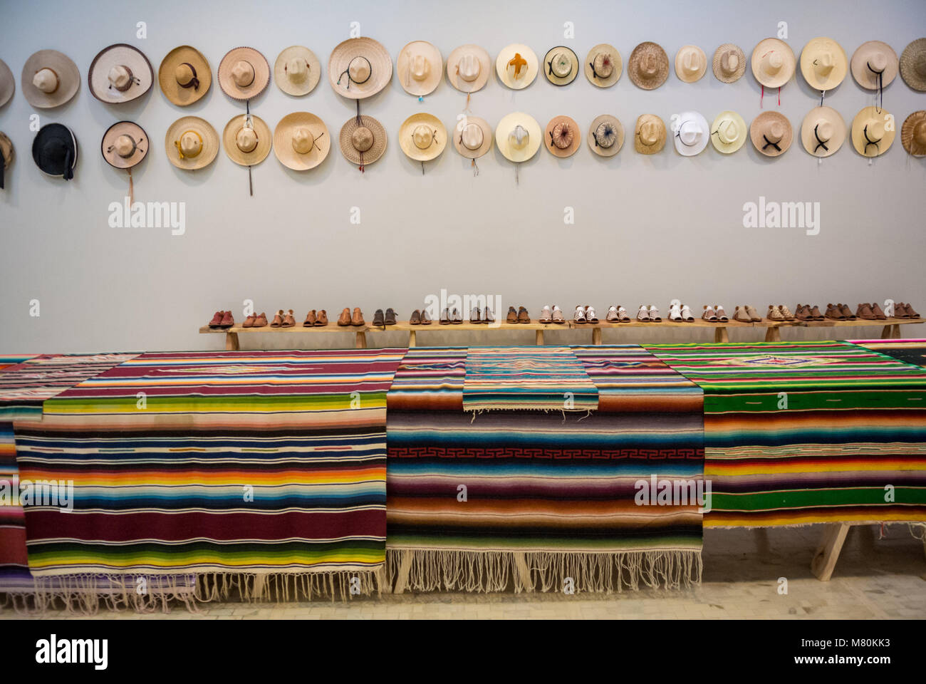 Artigianato messicano a Rufino Tamayo museum, Città del Messico, Messico Foto Stock
