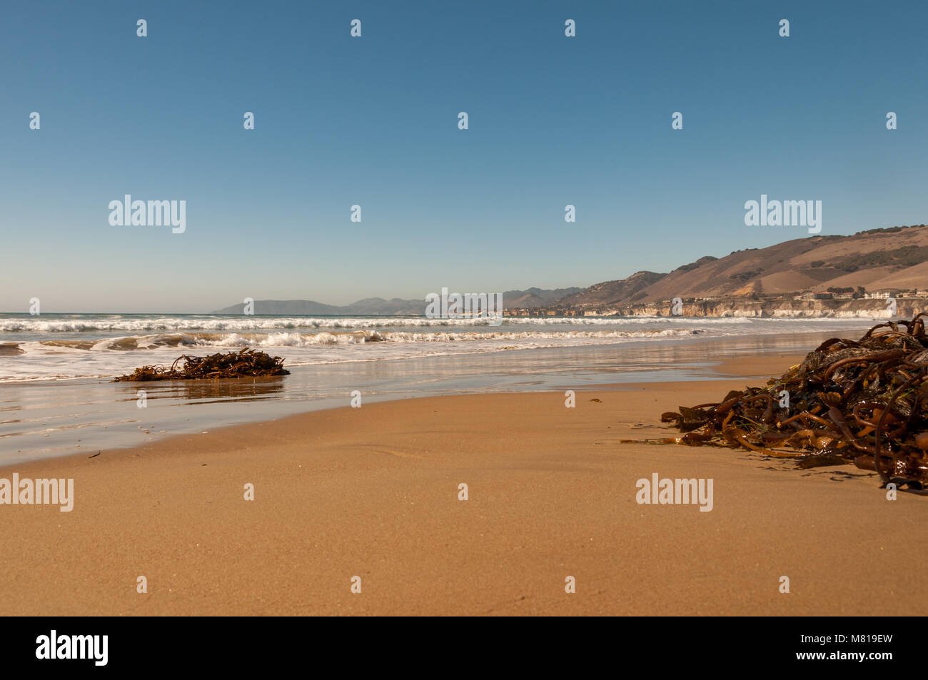 Pismo Beach Pier in California sulla costa occidentale Foto Stock