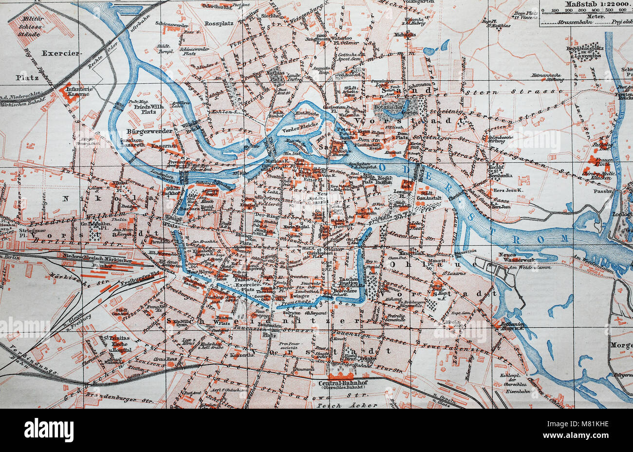 Stampa Della Mappa Di Breslavia Immagini E Fotografie Stock Ad Alta Risoluzione Alamy 3954