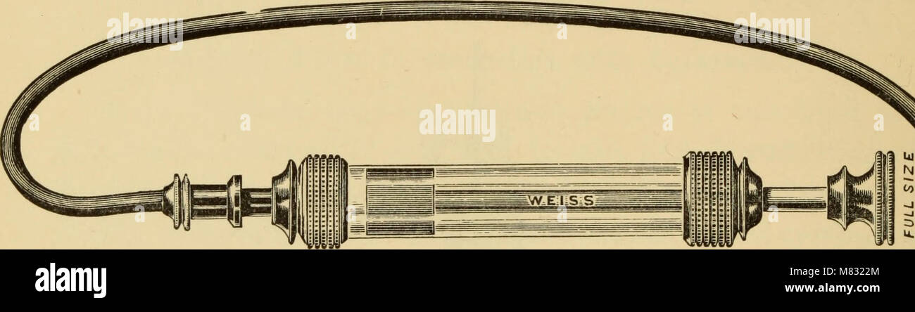 Questa serie di 1901 conferenze fornisce discussioni mediche approfondite su stenosi uretrali e allargamento della prostata, concentrandosi sulla diagnosi, le opzioni di trattamento e gli interventi chirurgici. Foto Stock