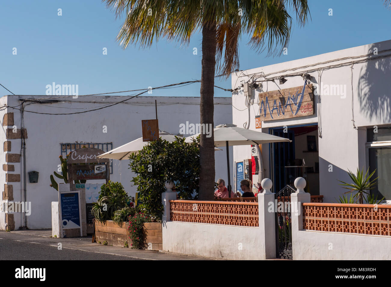Lajares La Oliva Fuerteventura Isole Canarie Spagna Foto Stock