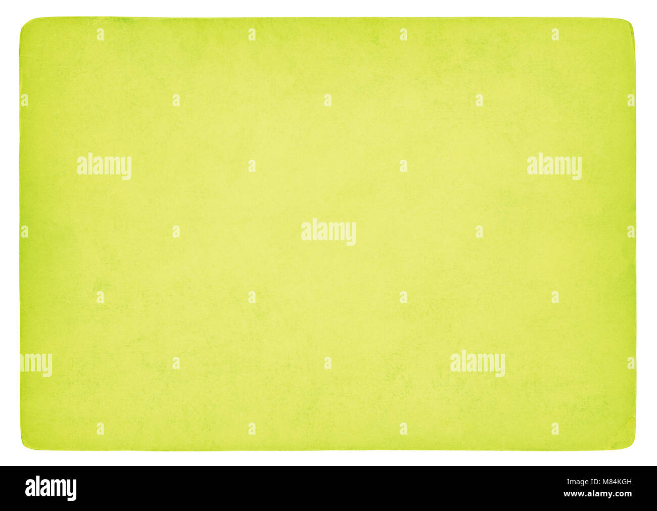 Libro verde la texture di sfondo - isolato (percorso di clipping incluso) Foto Stock