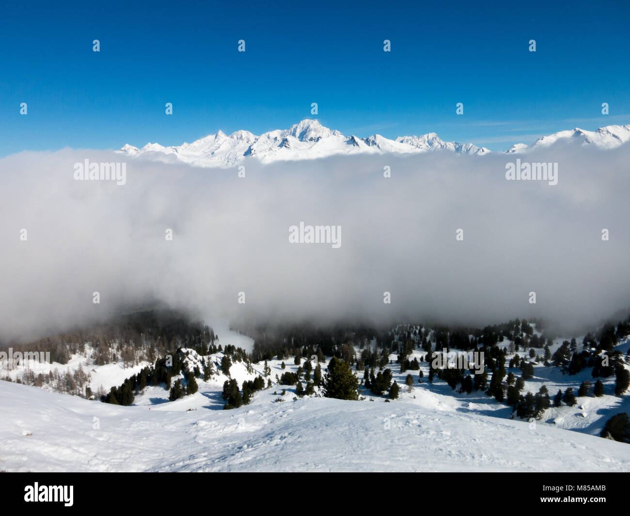 Les Arcs Foto Stock