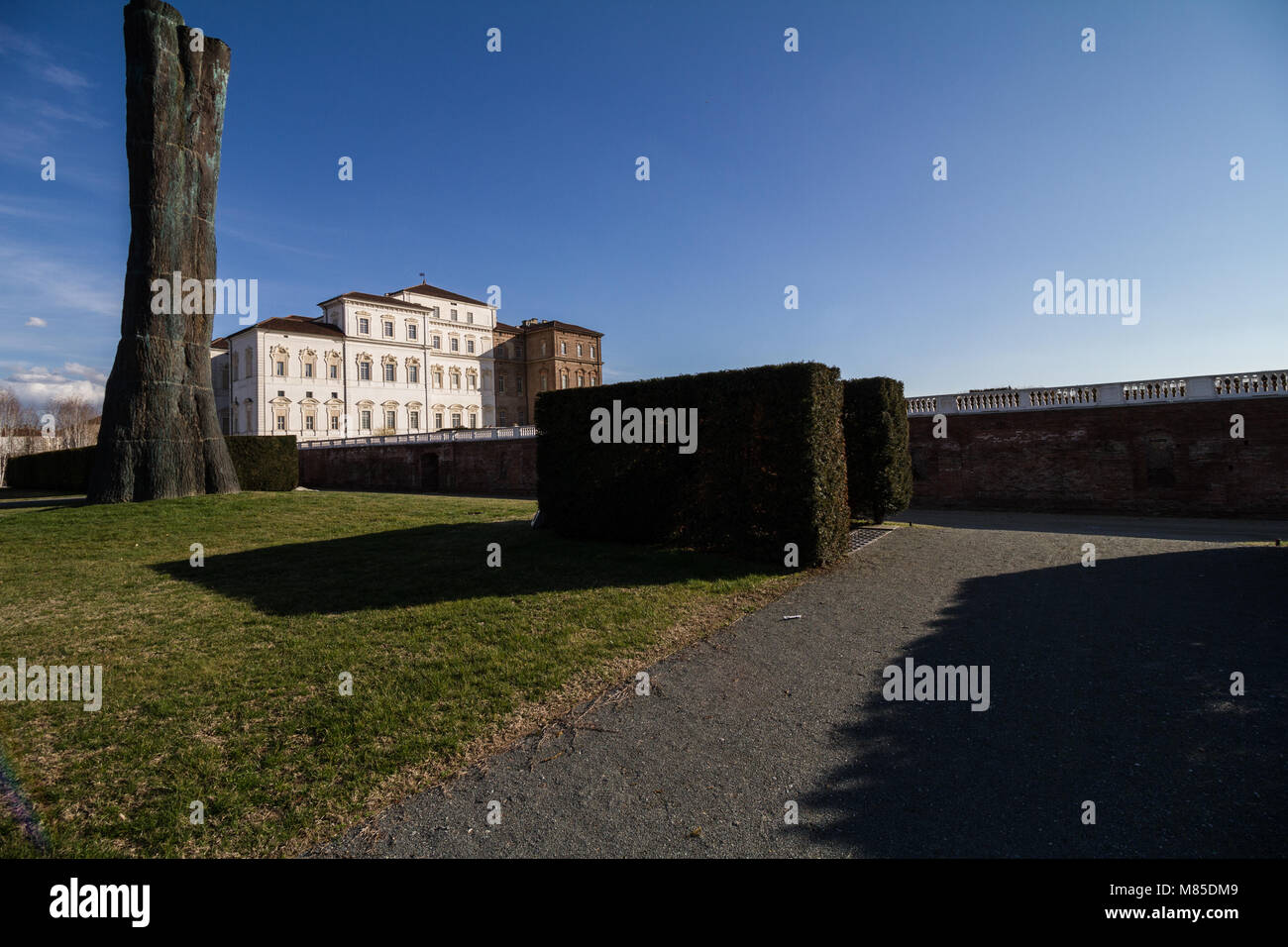 Royal Gardens. La Reggia di Venaria Reale. Italia Foto Stock