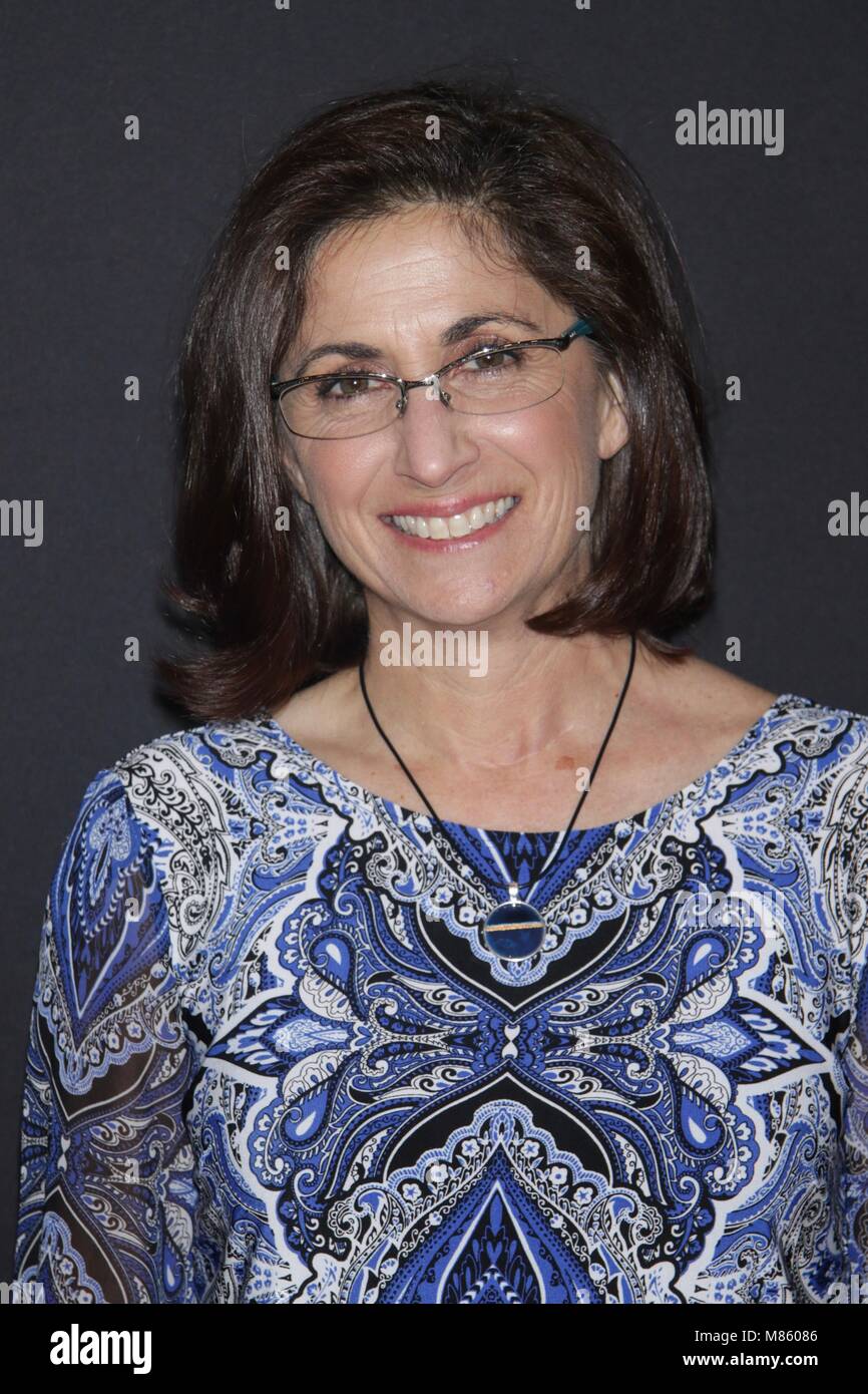 New York, NY, STATI UNITI D'AMERICA. Xiv Mar, 2018. Nicole Stott presso il National Geographic "uno strano Rock' Premiere mondiale a Alice Tully Hall il 14 marzo 2018 a New York City. Credito: Diego Corredor/media/punzone Alamy Live News Foto Stock