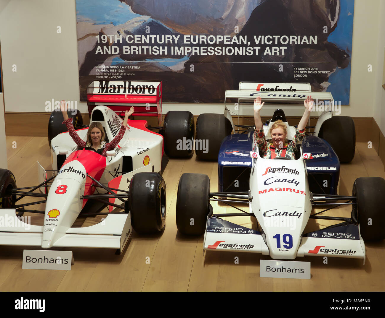Londra Regno Unito Xv Mar 18 Il 1984 Formula Sovralimentato 1 Toleman Hart Tg184 Pilotato Da Lui Dopo Il Suo Gran Premio Di Monaco Di F1 Debutto E La Finale Grand Prix Di Monaco Winning