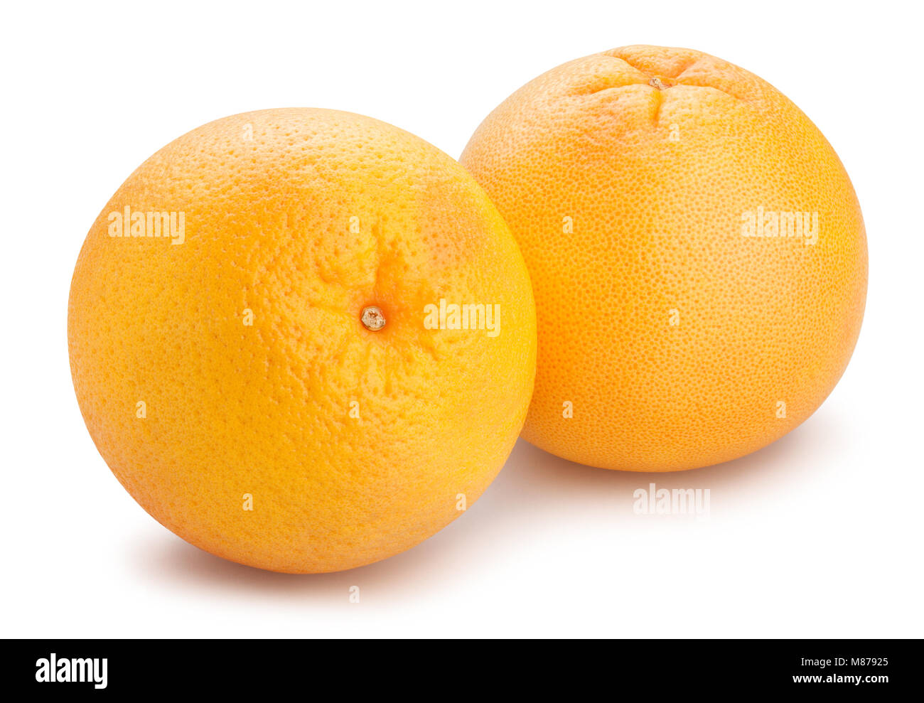 Percorso di pompelmo isolato Foto Stock