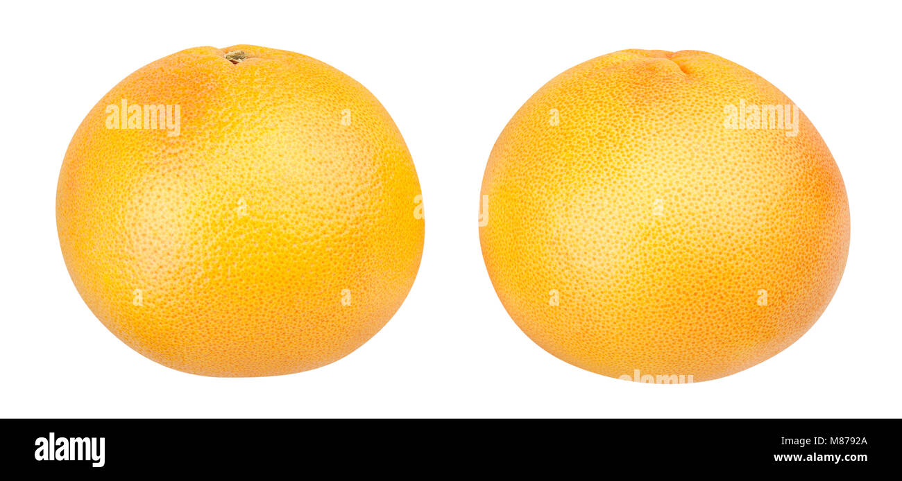 Percorso di pompelmo isolato Foto Stock