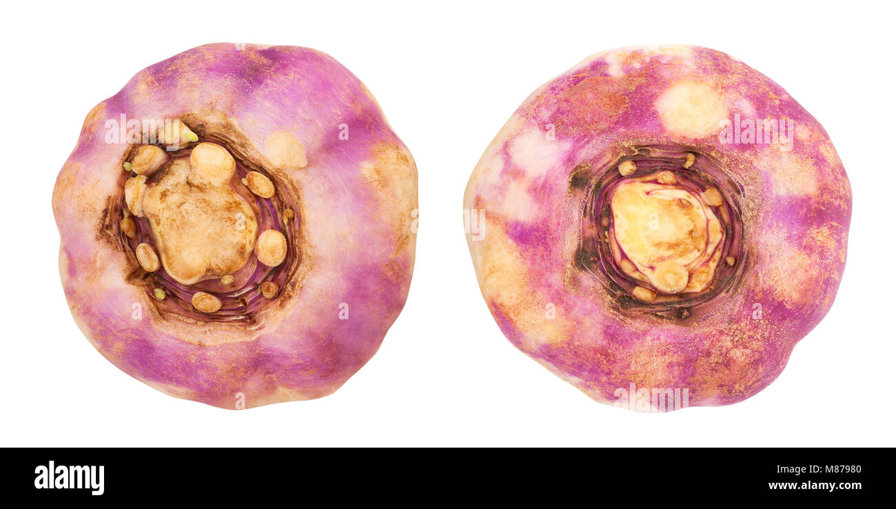 Svedese rapa percorso isolato Foto Stock