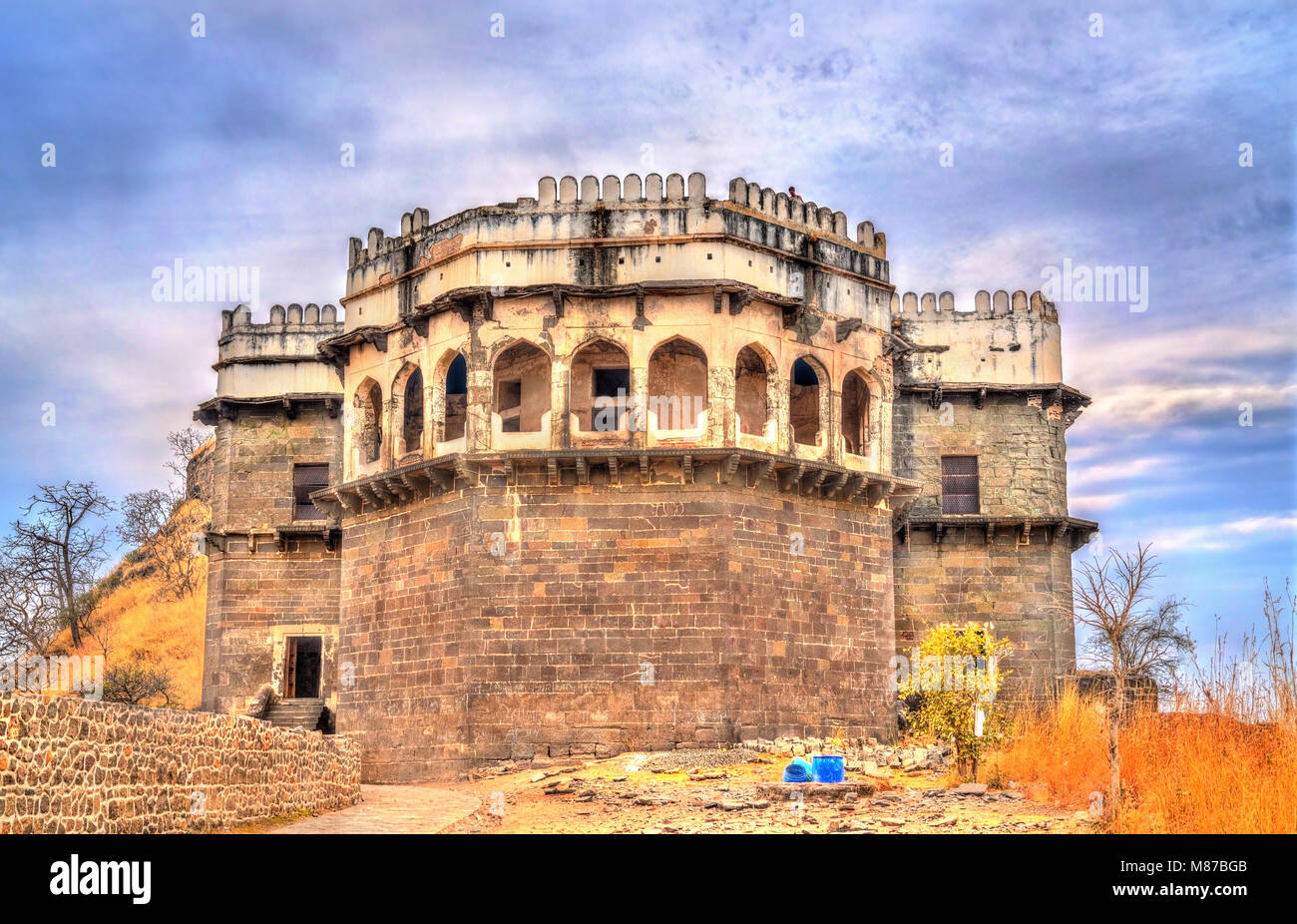 Devagiri forte di Daulatabad - Maharashtra, India Foto Stock