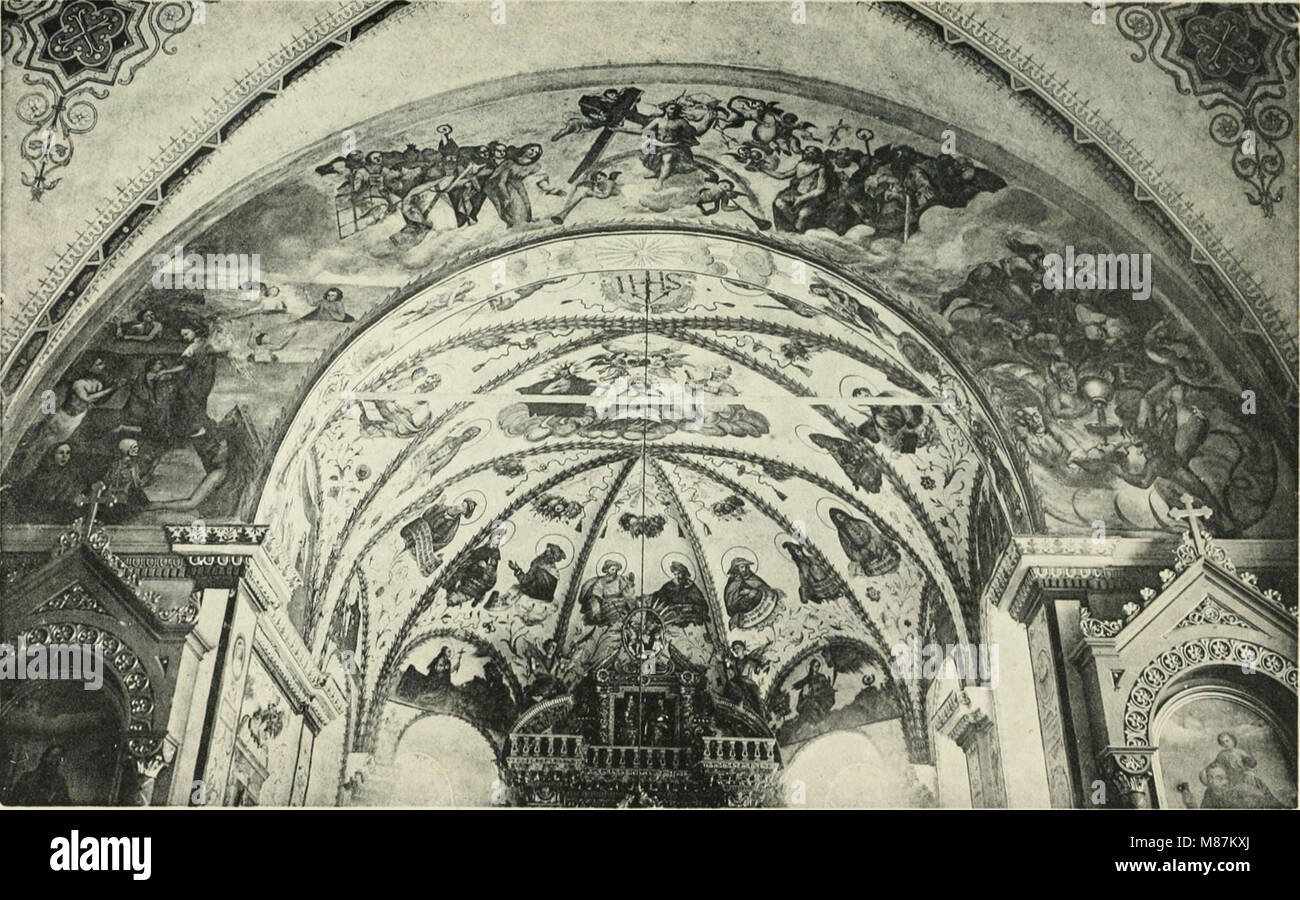 Die Entwicklung der Decken barocken-malerei in Tirol. Mit 44 Tafeln und 6 Doppeltafeln (1912) (14757045876) Foto Stock